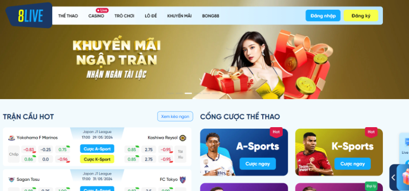 Giới thiệu sơ lược về nhà cái 8live