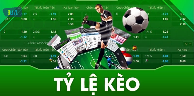 Khái niệm về tỷ lệ kèo cược trong bóng đá