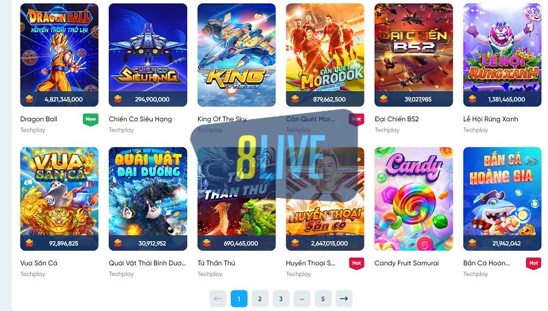Có nhiều tựa game đa dạng