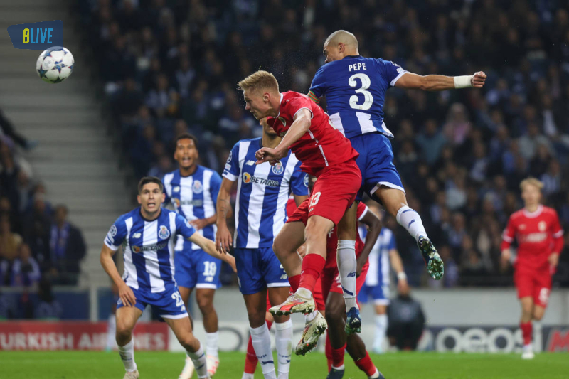 PePe tại đấu trường Champions League đã trở thành điều bất diệt